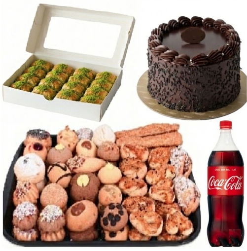 1 kg Fıstıklı Baklava Öne Çıkan 2-3 Kişilik Menü Siirt pasta