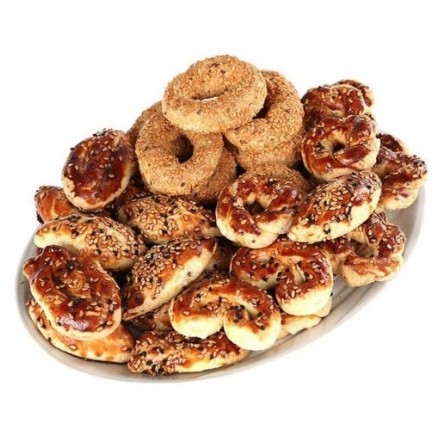 1 Kg Tuzlu Kuru Pasta - Çay Saati Eşliği Siirt pasta